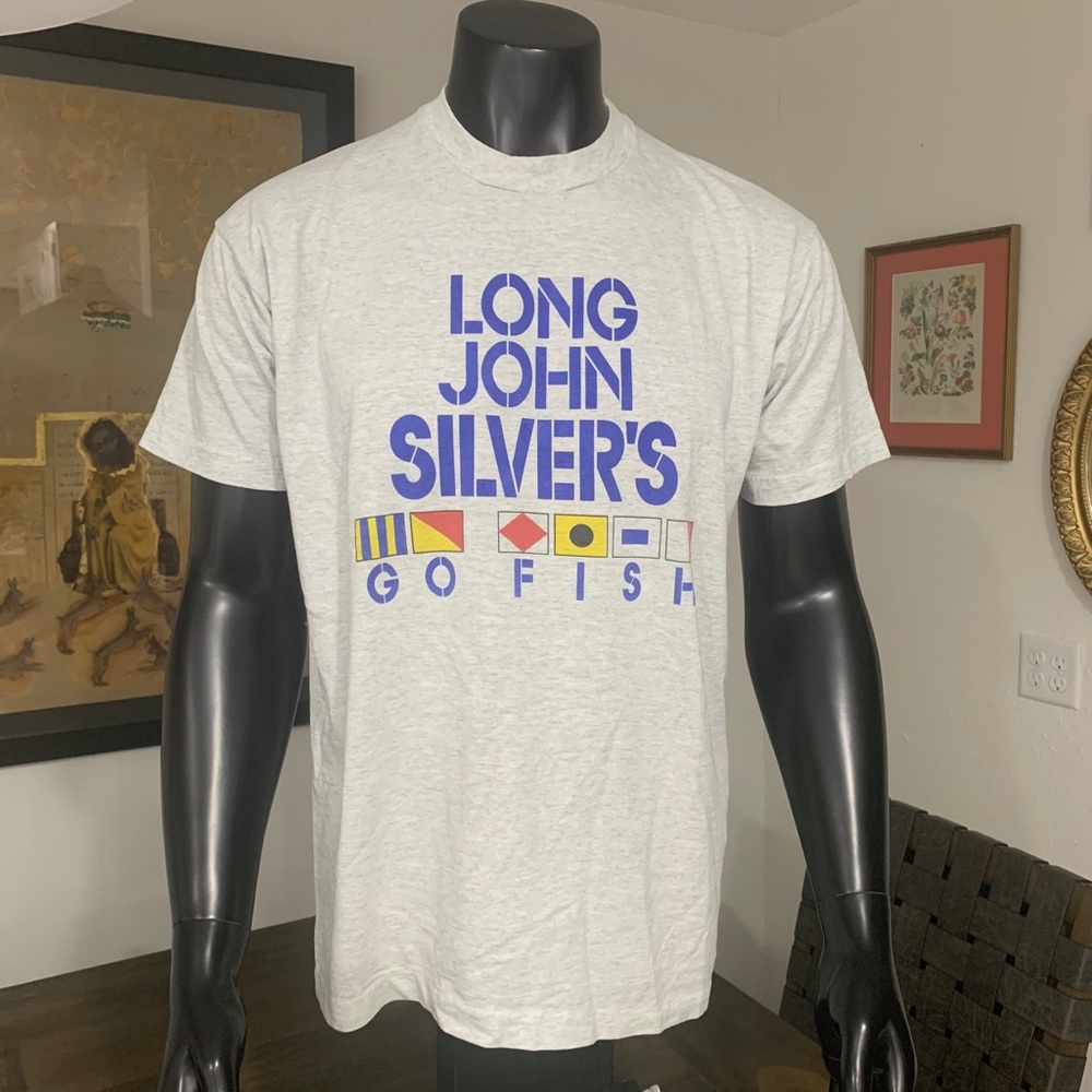 Vintage long John silvers shirt xl